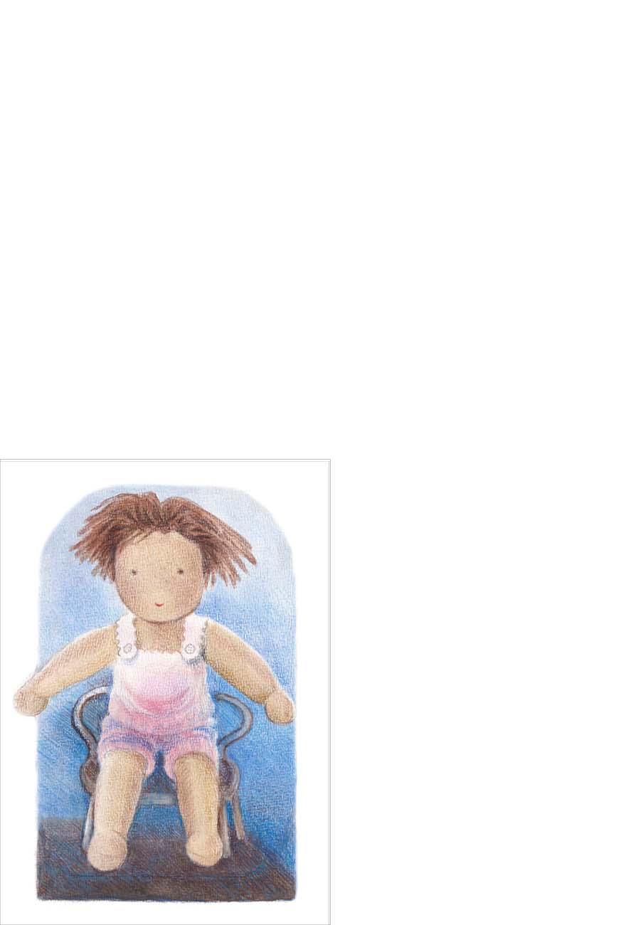 Ansichtkaart Baby slaapt