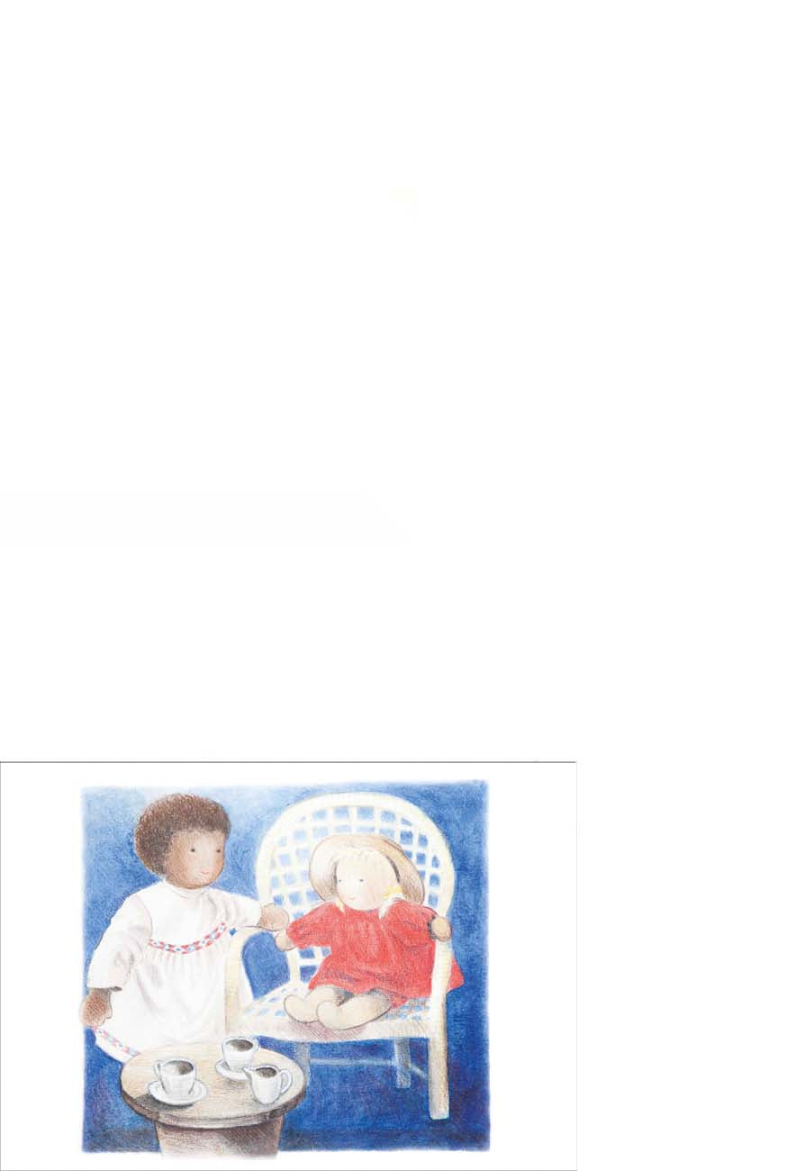 Ansichtkaart Baby slaapt