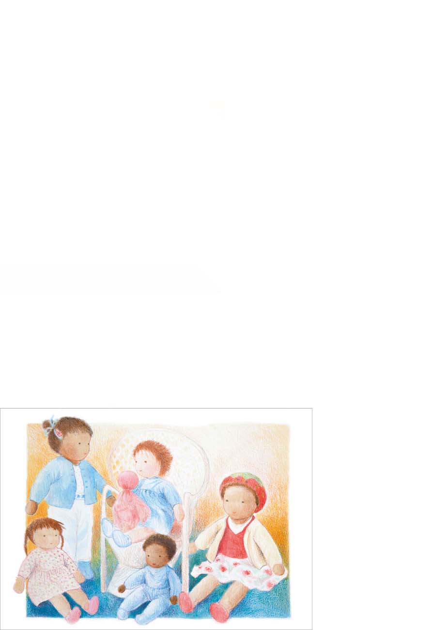 Ansichtkaart Baby slaapt